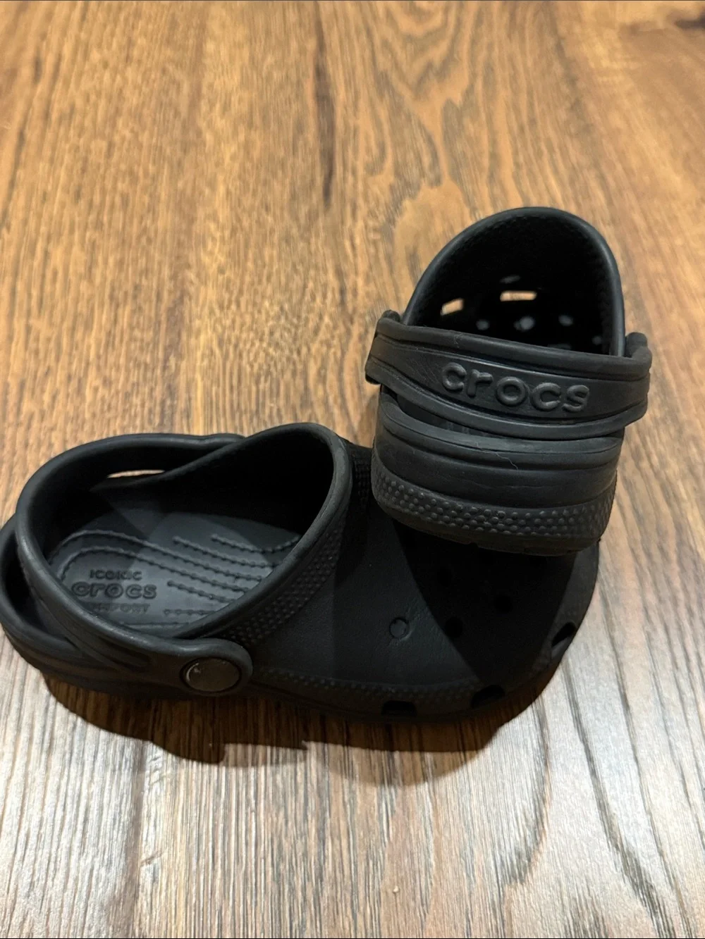 CROCS Kids Classic Clog in Black